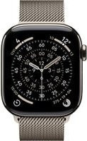 Apple Smartwatch, GPS, Cellular, 42 mm, Titan, Milanaise Loop, Unisex - Bild 2