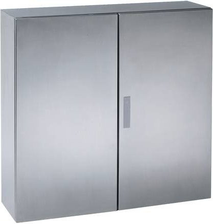 Schneider Electric SPACIAL S3X Edelstahl Schaltschrank 316L mit Scotch Brite Oberfläche, Farbe: Silber, H x B x T: 100 x 100 x 30 cm - Bild 1