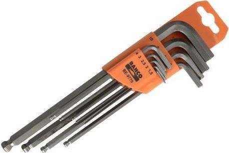 Bahco Winkelschraubendreher-Set 9teilig in Orange - Bild 2