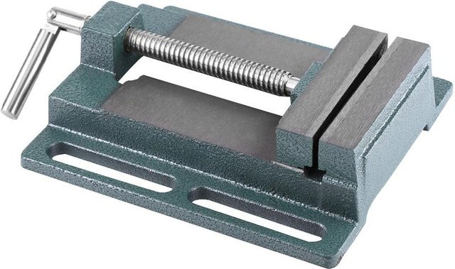 aimo Mechaniker-Schraubstock mit Schwenkfuß und Tischklemme in Grau, 2,2 kg - Bild 1