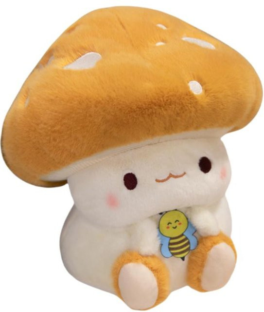 Kidsly Pilz Plüschpuppen, Stofftiere, gelb, 30cm - Bild 1