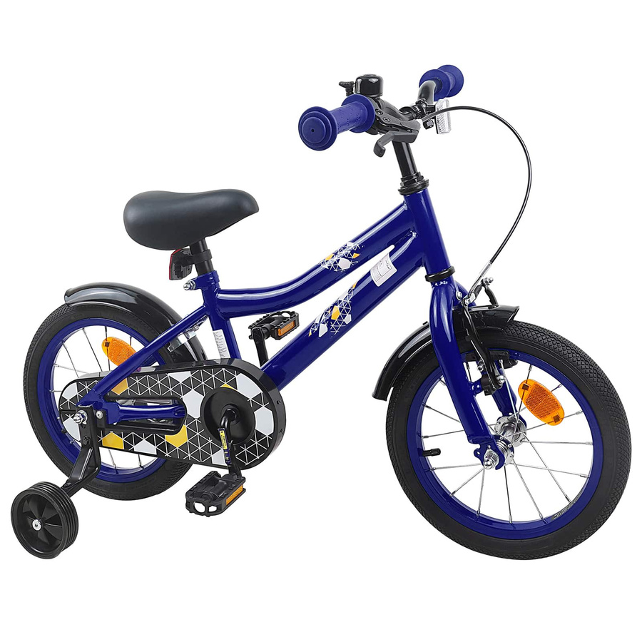 VD Home Furnishing Kinderfahrrad 12 Zoll Dunkelblau - Bild 1