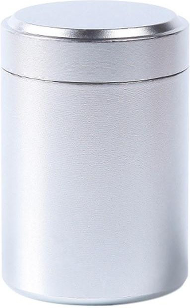 Yipinghong Vorratsdose aus Metall für Tee, Kaffee und Zucker, luftdicht und auslaufsicher, Weiß/Silber - Bild 1