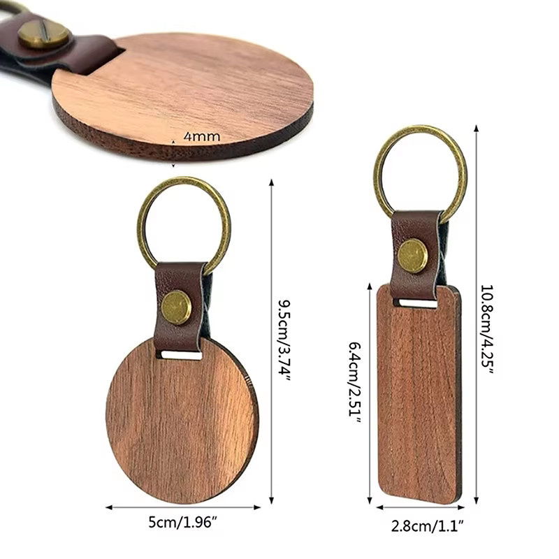 SayMakerLace Schlüsselanhänger Holz, Unisex - Bild 2