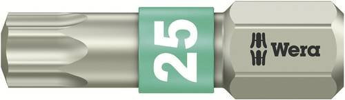 Wera Torx-Bit T 25 aus Edelstahl in Silber - Bild 1