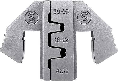 TOOLCRAFT Crimpeinsatz für Anderson Powerpole Stecker 15A und 30A, Farbe: Silber, für Leiterquerschnitte 0,5 bis 4mm² - Bild 1