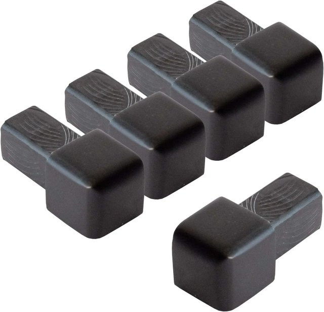 Dalsys Endstück für Quadratprofil 5 x 8 mm aus Aluminium eloxiert in Schwarz - Bild 1
