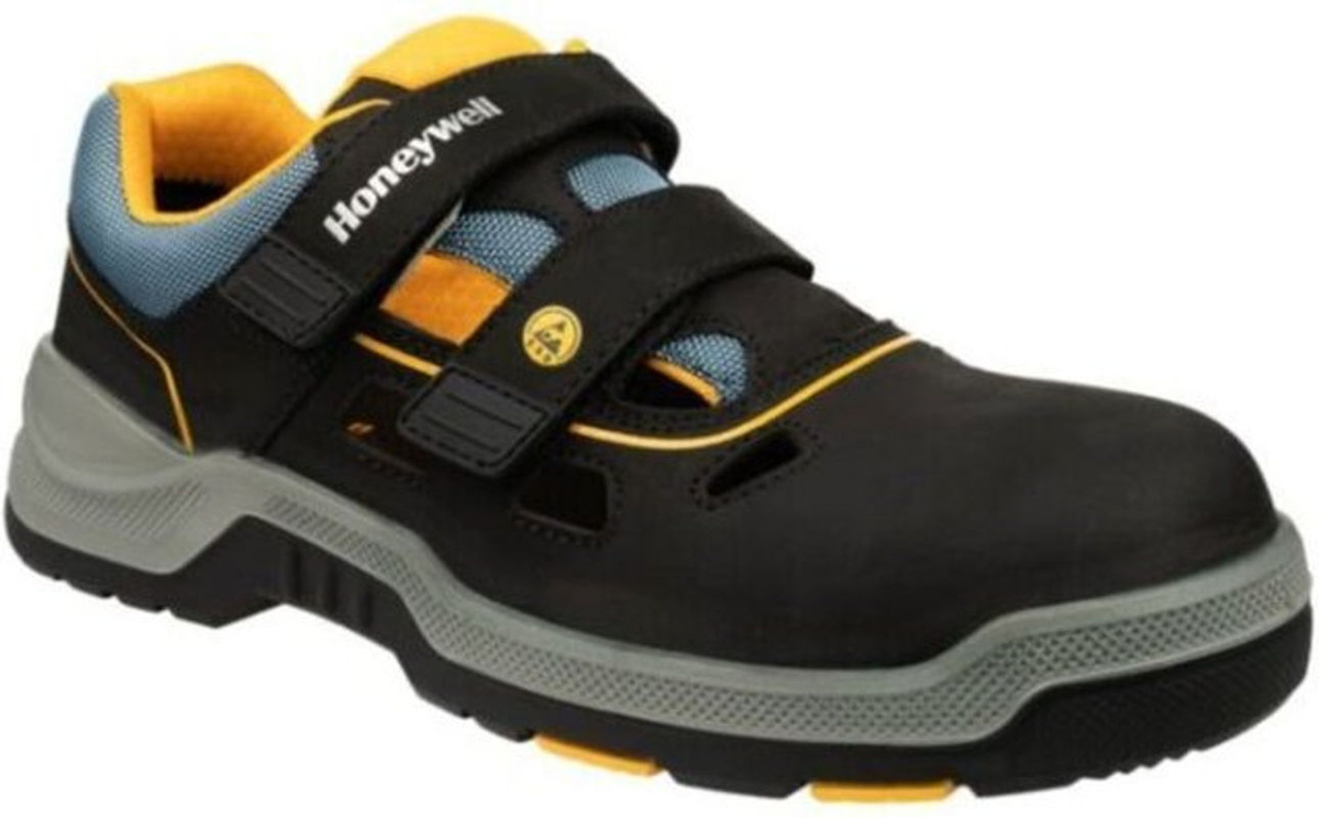 Honeywell Otter Expander ESD Sicherheitssandale S1 in Schwarz und Grau, Schuhgröße 42 - Bild 2