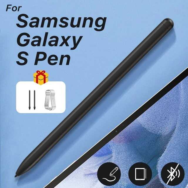 Samsung S Pen Stylus mit Druckerkennung und Radierfunktion in Schwarz für Galaxy Tab S6 Lite, S7 FE, S8 Plus und S9 Ultra - Bild 1