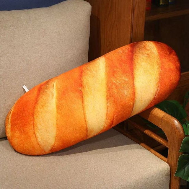 benchuang toy Simulation Brot Kissen Anime Plüsch Spielzeug, Stofftier - Bild 1