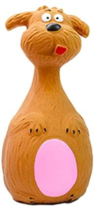 yuwenyuer Hundespielzeug Latex, Quietschendes Hundekauspielzeug, braun - Bild 1