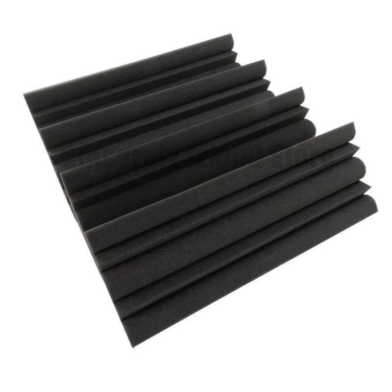 8 Stück Akustikschaumstoffe als Bassfalle zur Schalldämmung in Schwarz, B/T/H: 12 x 12 x 48 cm - Bild 2