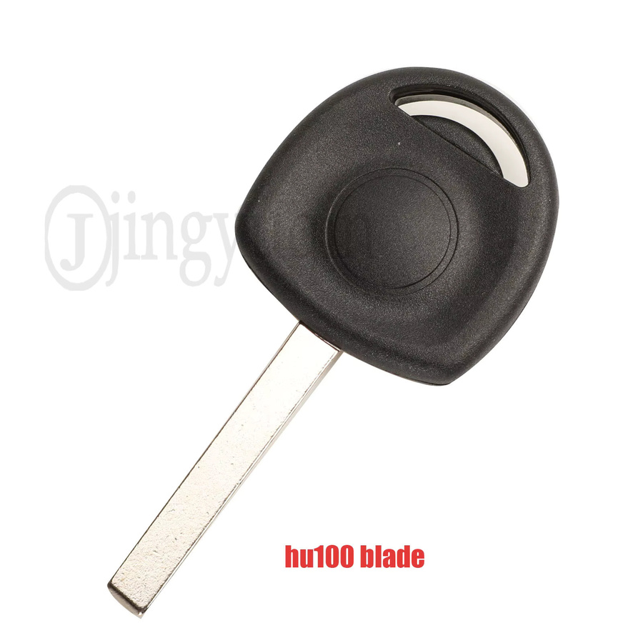 Jingyuqin Transponder Schlüssel Gehäuse Shell HU100 HU43 YM28 HU46 Klinge in Schwarz für Opel Vectra Agila Astra Corsa und Chevrolet Cruze - Bild 2