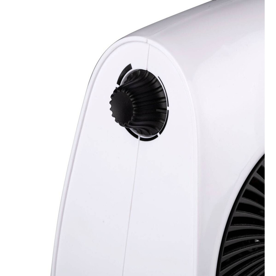 Alpina Heizlüfter in Weiß mit 2000 W Leistung, Thermostat und Kippschutz, B/H/T: 21 x 27 x 14 cm - Bild 2