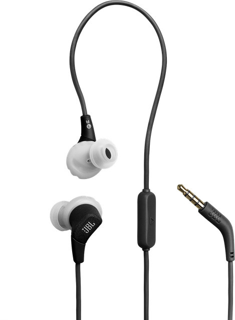 JBL Endurance Run 3 Wired In-Ear Kopfhörer schwarz-grau - Bild 1