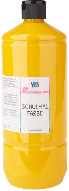 VBS Schulmalfarbe Sonnengelb ab 3 Jahren - Bild 1