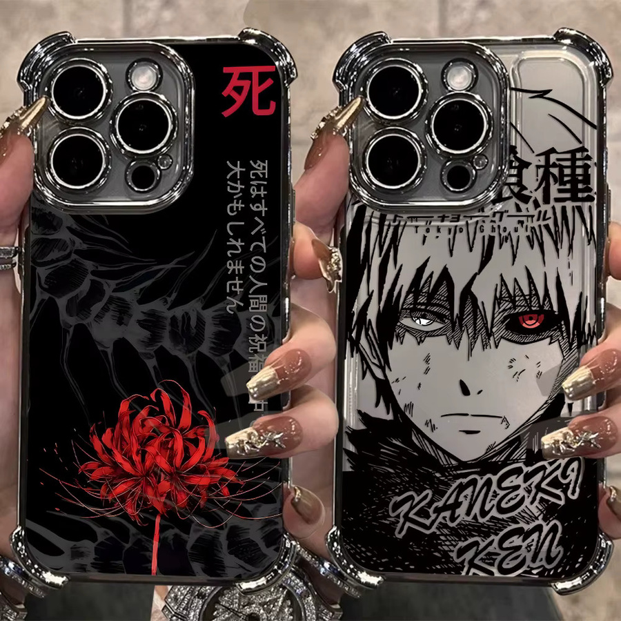 Tokyo Ghoul Anime Handyhülle für Xiaomi 15T 15 14 13 Poco M7 F7 F4 F5 X7 X6 X5 X3 Pro Ultra 4G 5G Multicolor Sturzsicher Galvanisiert - Bild 2