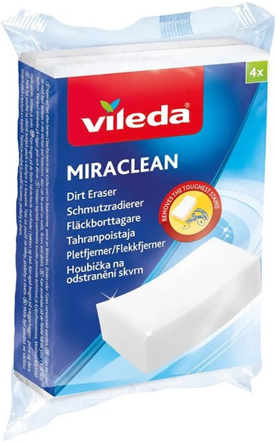 Vileda Miraclean Schmutz-Entferner 4er-Pack in Weiß - Bild 1