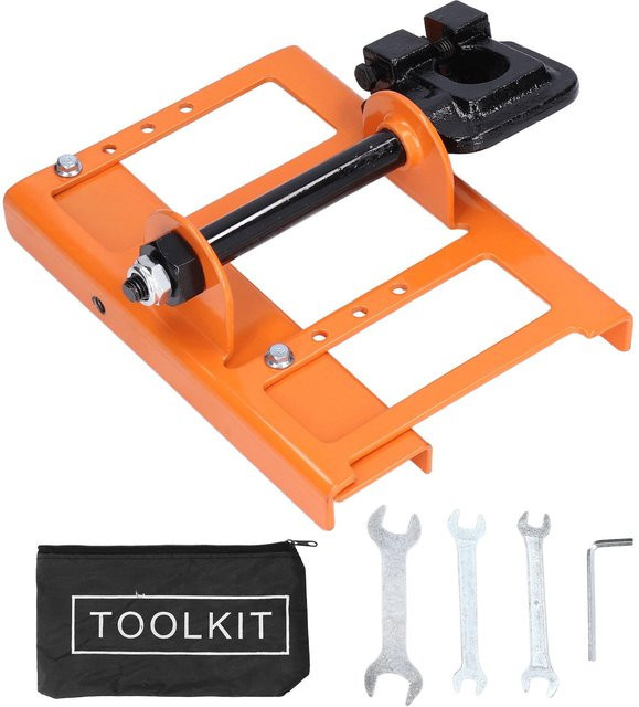 Aimo Kettensägenmühle Mini in Orange aus Stahl - Bild 1