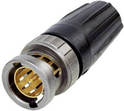 Neutrik NBNC75BLP9X BNC-Steckverbinder Stecker gerade 75 Ohm silber - Bild 1