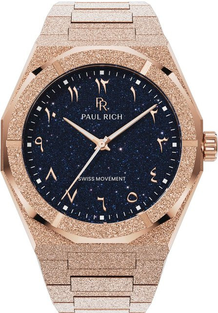 Paul Rich Herrenuhr, Quarz, Edelstahl, 43 mm, Blau, 5 ATM - Bild 1