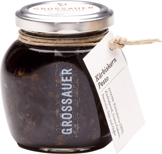 Grossauer Edelkonserven Kürbiskern-Pesto 180 g - Bild 1