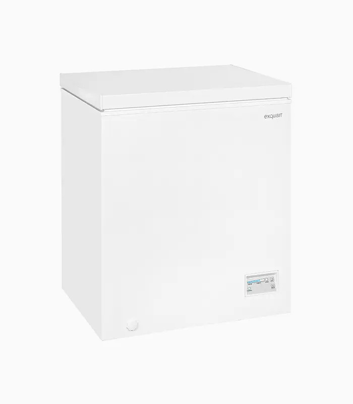Exquisit GT150-E-040F Gefriertruhe in Weiss mit Super Frost Funktion - Bild 1