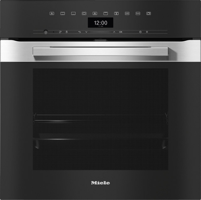 Bosch Einbaubackofen H 7460 B in Edelstahl/CleanSteel mit LED-Display und A+ Energieeffizienzklasse - Bild 1