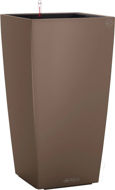 Lechuza Pflanzgefäß Cubico Color 30 in Muskat Braun B/T/H: 30 x 30 x 30 cm - Bild 1