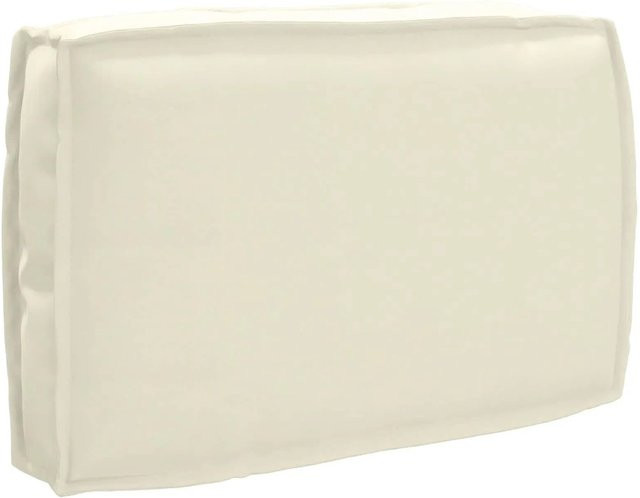 vidaXL Kissen in Beige aus Oxford-Stoff, B/T/H: 60 x 40 x 12 cm - Bild 1