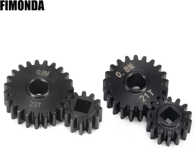 Fimonda Heavy Duty 32P Overdrive Portal Gear Set, Zubehör, Metall, Schwarz - Bild 1