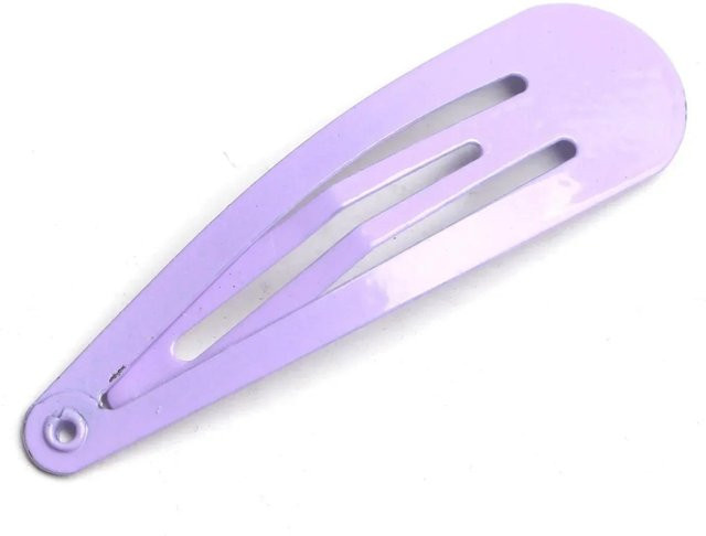 YULIN Haarspangen, Wassertropfenform, violett, Kinder - Bild 1
