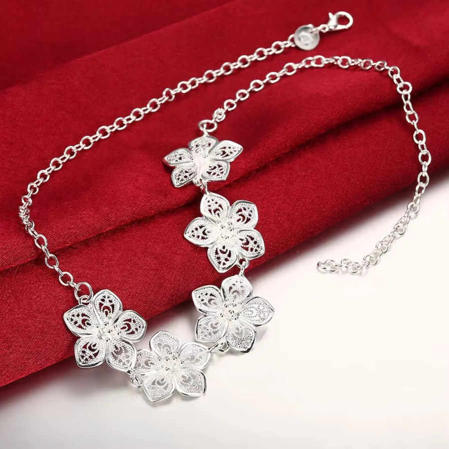 Charm Fashion Schmuck-Set, 925 Silber, Damen - Bild 2