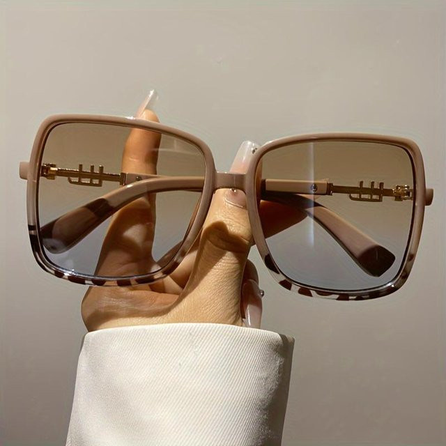 Yiran glasses Sonnenbrille, square, women, plastic, fullrim, gray - Bild 1
