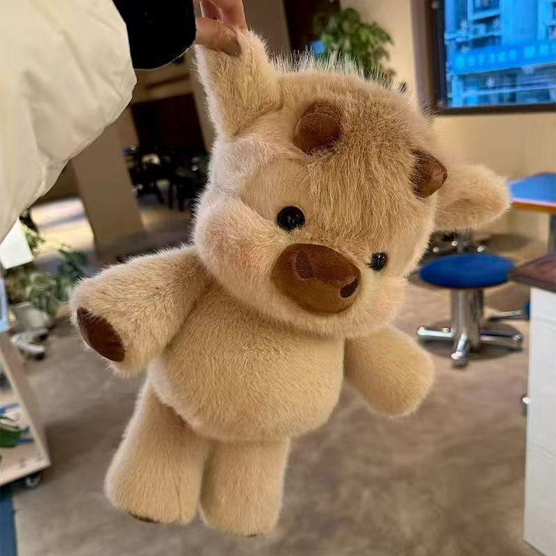 Linyi toy Kuscheltier Plüsch khaki - Bild 4