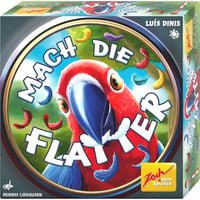 Mach die Flatter, Brettspiel von Zoch für Kinder ab 6 Jahren mit Papageien und Vögeln - Bild 1