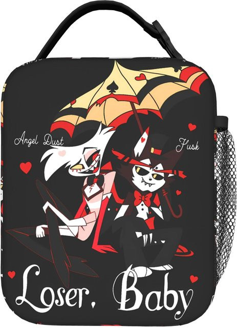 Hazbin Hotel Lunchtasche von Fancy Style Studio, wasserdichte und thermische Brotdose mit Reißverschluss in Multicolour - Bild 1