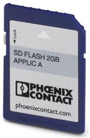 Phoenix Contact SD FLASH 512MB APPLIC A SPS-Speichermodul 3.3 V/DC in Blau - Bild 1
