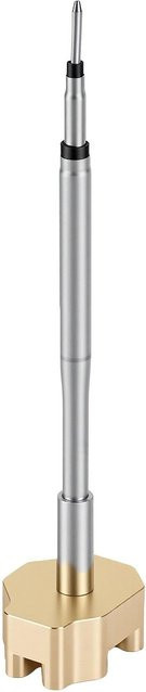 Joystick-Lötkolbenspitze und C245 Heizadapter aus Kupfer in Silber passend für Pinecil und JBC T245 Lötstationen - Bild 1