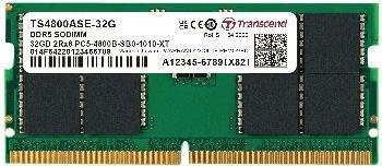Transcend 32GB DDR5 4800 SO-DIMM Arbeitsspeicher in Grün (JM4800ASE-32G) - Bild 1