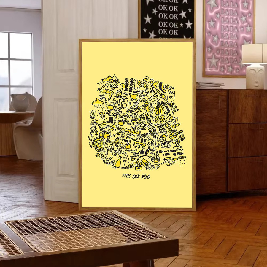 Wasserfester selbstklebender Papieraufkleber Mac DeMarco Five Easy Hot Dogs Poster zur Wanddekoration - Bild 5