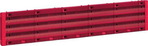 Rittal RiLineX Board 550 A Sammelschienen-Modul aus Kupfer, 3-polig, Farbe Rot, Breite: 110,5 cm - Bild 1