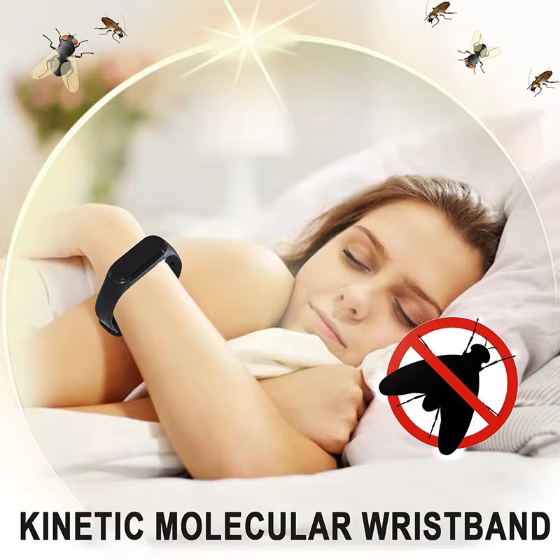 OPPO Unisex-Armband zur Mückenabwehr mit Ultraschalltechnologie in Blau - Bild 2