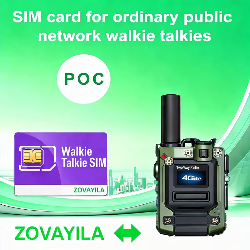ZOVAGOLO IoT-Roaming SIM-Karte für Walkie-Talkies in Südamerika mit 1GB Datenvolumen für 360 Tage ohne Vertrag, kompatibel mit K500 und anderen PTT-Funkgeräten - Bild 4