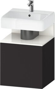 Duravit Waschtischunterschrank Qatego in Grau matt, B/T/H: 49 x 42 x 64,5 cm - Bild 1