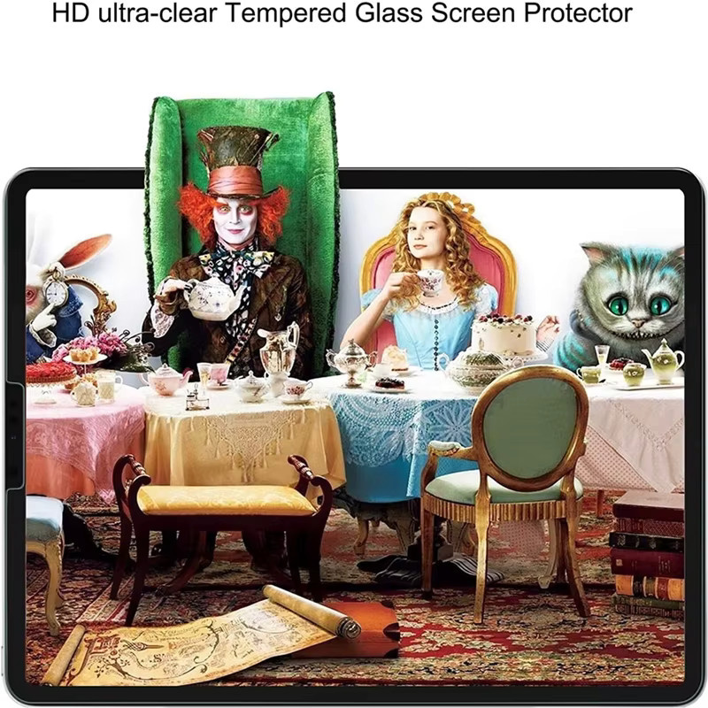 KINGMISON Displayschutzfolie aus gehärtetem Glas für iPad Pro 11 Zoll (2020), transparent, kratzfest und blasenfrei - Bild 5
