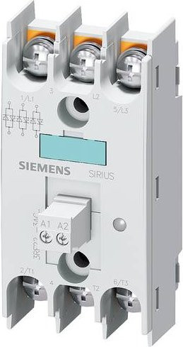 Siemens Halbleiterrelais 3RF22303AC45 30A Nullspannungsschaltend 600 V/AC in Weiß - Bild 1