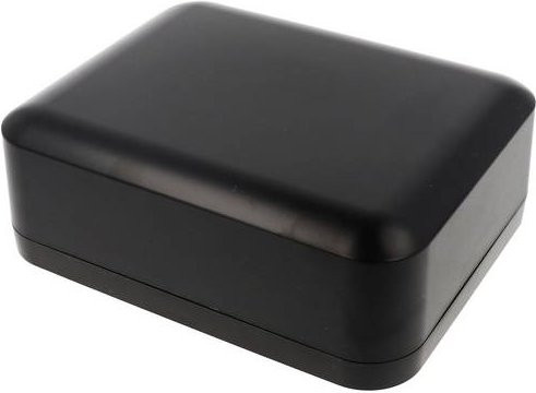 Hammond Electronics 1556GABK Universal-Gehäuse aus flammhemmendem ABS-Kunststoff in Schwarz, B/T/H: 20,0 x 16,0 x 7,0 cm - Bild 1