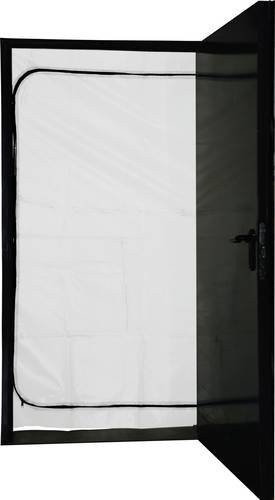Cimco Staubschutztür Typ C aus transparentem PVC - Bild 1
