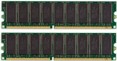 CoreParts MMH9753/8GB DDR2 667 MHz ECC Speichermodul Kit, 2 x 4 GB, Grün - Bild 1